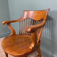 Victorian Oak Arts & Crafts Antique Desk Chair (7 of 8) Victorian Oak Arts & Crafts Antique Desk Chair (7 of 8)