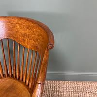 Victorian Oak Arts & Crafts Antique Desk Chair (5 of 8) Victorian Oak Arts & Crafts Antique Desk Chair (5 of 8)