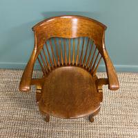 Victorian Oak Arts & Crafts Antique Desk Chair (3 of 8) Victorian Oak Arts & Crafts Antique Desk Chair (3 of 8)