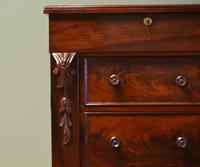 Unusual William IV Tall Beautifully Figured Antique Wellington Chest (6 of 6) Unusual William IV Tall Beautifully Figured Antique Wellington Chest (6 of 6)