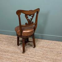 Spectacular Quality Mahogany Antique Revolving Music Chair (7 of 7) Spectacular Quality Mahogany Antique Revolving Music Chair (7 of 7)