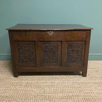 Small Period Oak Country Antique Georgian Coffer (2 of 7) Small Period Oak Country Antique Georgian Coffer (2 of 7)
