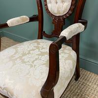 Elegant Victorian Upholstered Antique Arm Chair (4 of 7) Elegant Victorian Upholstered Antique Arm Chair (4 of 7)