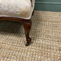 Elegant Victorian Upholstered Antique Arm Chair (3 of 7) Elegant Victorian Upholstered Antique Arm Chair (3 of 7)