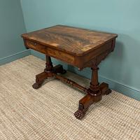 High Quality William IV Mahogany Antique Side Writing Table (7 of 7) High Quality William IV Mahogany Antique Side Writing Table (7 of 7)