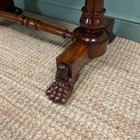 High Quality William IV Mahogany Antique Side Writing Table (5 of 7) High Quality William IV Mahogany Antique Side Writing Table (5 of 7)