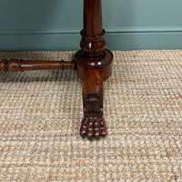 High Quality William IV Mahogany Antique Side Writing Table (4 of 7) High Quality William IV Mahogany Antique Side Writing Table (4 of 7)