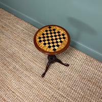 High Quality Victorian Mahogany Antique Drafts Table / Chess Table (3 of 7) High Quality Victorian Mahogany Antique Drafts Table / Chess Table (3 of 7)