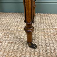 Remarkable Figured Walnut Small Drop Leaf Antique Victorian Side Table / Sofa Table (4 of 9) Remarkable Figured Walnut Small Drop Leaf Antique Victorian Side Table / Sofa Table (4 of 9)