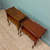 Pair of Edwardian Mahogany Antique Bedside Tables / Cabinets by Morison & Co (6 of 8) Pair of Edwardian Mahogany Antique Bedside Tables / Cabinets by Morison & Co (6 of 8)