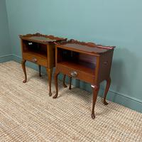 Pair of Edwardian Mahogany Antique Bedside Tables / Cabinets by Morison & Co (3 of 8) Pair of Edwardian Mahogany Antique Bedside Tables / Cabinets by Morison & Co (3 of 8)