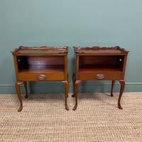 Pair of Edwardian Mahogany Antique Bedside Tables / Cabinets by Morison & Co (2 of 8) Pair of Edwardian Mahogany Antique Bedside Tables / Cabinets by Morison & Co (2 of 8)
