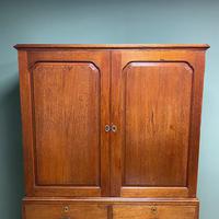 Country House Georgian Antique Teak Press Cupboard (5 of 7) Country House Georgian Antique Teak Press Cupboard (5 of 7)