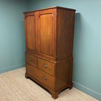 Country House Georgian Antique Teak Press Cupboard (3 of 7) Country House Georgian Antique Teak Press Cupboard (3 of 7)