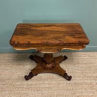 Spectacular William IV Rosewood Antique Card Table (2 of 10) Spectacular William IV Rosewood Antique Card Table (2 of 10)