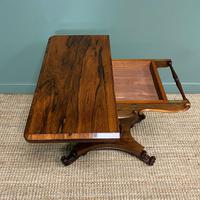 Spectacular William IV Rosewood Antique Card Table (10 of 10) Spectacular William IV Rosewood Antique Card Table (10 of 10)