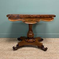 Spectacular William IV Rosewood Antique Card Table (3 of 10) Spectacular William IV Rosewood Antique Card Table (3 of 10)