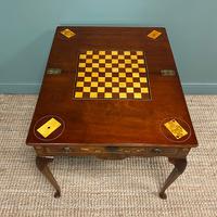 Rare 18th Century Dutch Marquetry Inlaid Antique Games Table. (11 of 11) Rare 18th Century Dutch Marquetry Inlaid Antique Games Table. (11 of 11)