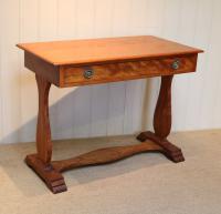 Satinwood Lyre End Table c.1890 (6 of 8) Satinwood Lyre End Table c.1890 (6 of 8)