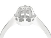 0.33ct Diamond & 18ct White Gold Solitaire Ring - Vintage c.1940 (2 of 9) 0.33ct Diamond & 18ct White Gold Solitaire Ring - Vintage c.1940 (2 of 9)