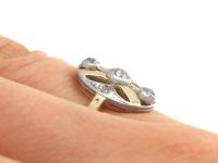 0.29ct Diamond & 14ct Rose Gold Dress Ring c.1930 (8 of 9) 0.29ct Diamond & 14ct Rose Gold Dress Ring c.1930 (8 of 9)
