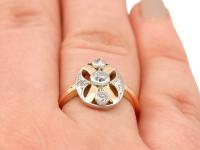 0.29ct Diamond & 14ct Rose Gold Dress Ring c.1930 (9 of 9) 0.29ct Diamond & 14ct Rose Gold Dress Ring c.1930 (9 of 9)