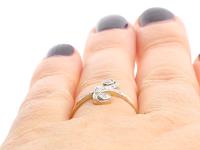 0.26ct Diamond & 18ct Yellow Gold Dress Ring - Antique c.1910 (8 of 9) 0.26ct Diamond & 18ct Yellow Gold Dress Ring - Antique c.1910 (8 of 9)