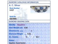 0.80ct Sapphire & 0.62ct Diamond, 18ct Yellow Gold Dress Ring - Antique c.1890 (6 of 9) 0.80ct Sapphire & 0.62ct Diamond, 18ct Yellow Gold Dress Ring - Antique c.1890 (6 of 9)