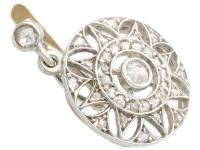 0.59ct Diamond, 14ct Yellow Gold Drop Earrings - Antique c.1905 (4 of 9) 0.59ct Diamond, 14ct Yellow Gold Drop Earrings - Antique c.1905 (4 of 9)