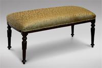 Mahogany Long Bench / Stool with Carved Legs c.1895 (2 of 4) Mahogany Long Bench / Stool with Carved Legs c.1895 (2 of 4)