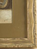 Charles Gogin - Watercolour - Lady Sat Reading (3 of 3) Charles Gogin - Watercolour - Lady Sat Reading (3 of 3)