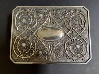 Art Nouveau Style Silver Jewellery Box (3 of 6) Art Nouveau Style Silver Jewellery Box (3 of 6)