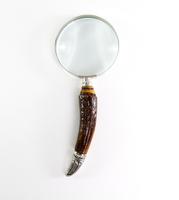 Stag Horn Magnifying Glass 10cm c.1890 (2 of 5) Stag Horn Magnifying Glass 10cm c.1890 (2 of 5)
