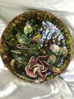 Antique Art Nouveau French Porcelain High Relief Rose Foliage Wall Plate Plaque (36 of 36) Antique Art Nouveau French Porcelain High Relief Rose Foliage Wall Plate Plaque (36 of 36)