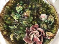 Antique Art Nouveau French Porcelain High Relief Rose Foliage Wall Plate Plaque (27 of 36) Antique Art Nouveau French Porcelain High Relief Rose Foliage Wall Plate Plaque (27 of 36)