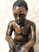 Pair of Small Vintage Tribal Men Dancing African Ethnographic Warrior Statues (14 of 24) Pair of Small Vintage Tribal Men Dancing African Ethnographic Warrior Statues (14 of 24)