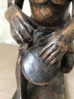 Pair of Small Vintage Tribal Men Dancing African Ethnographic Warrior Statues (6 of 24) Pair of Small Vintage Tribal Men Dancing African Ethnographic Warrior Statues (6 of 24)