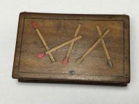Rare Antique Olivewood Inlaid Marquetry Vesta Match Striker Case Book (17 of 18) Rare Antique Olivewood Inlaid Marquetry Vesta Match Striker Case Book (17 of 18)