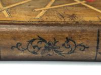 Rare Antique Olivewood Inlaid Marquetry Vesta Match Striker Case Book (5 of 18) Rare Antique Olivewood Inlaid Marquetry Vesta Match Striker Case Book (5 of 18)