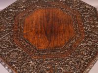 Good Indian Carved Table c.1860 (6 of 11) Good Indian Carved Table c.1860 (6 of 11)