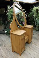 Fabulous Old Pine Adjustable Mirrored Dressing Table - We Deliver! (6 of 9) Fabulous Old Pine Adjustable Mirrored Dressing Table - We Deliver! (6 of 9)