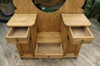 Fabulous Old Pine Adjustable Mirrored Dressing Table - We Deliver! (8 of 9) Fabulous Old Pine Adjustable Mirrored Dressing Table - We Deliver! (8 of 9)