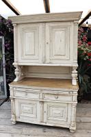 Amazing! Very Old 2 Piece Pine / Painted Dresser / Cupboard / Cabinet - We Deliver! (4 of 15) Amazing! Very Old 2 Piece Pine / Painted Dresser / Cupboard / Cabinet - We Deliver! (4 of 15)