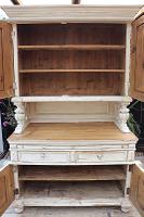 Amazing! Very Old 2 Piece Pine / Painted Dresser / Cupboard / Cabinet - We Deliver! (10 of 15) Amazing! Very Old 2 Piece Pine / Painted Dresser / Cupboard / Cabinet - We Deliver! (10 of 15)