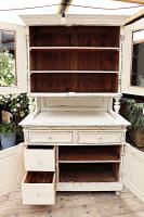 Fabulous Old Victorian Two Piece Pine / White Painted Dresser / Cupboard - We Deliver! (7 of 13) Fabulous Old Victorian Two Piece Pine / White Painted Dresser / Cupboard - We Deliver! (7 of 13)