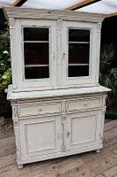 Fabulous Old Victorian Two Piece Pine / White Painted Dresser / Cupboard - We Deliver! (11 of 13) Fabulous Old Victorian Two Piece Pine / White Painted Dresser / Cupboard - We Deliver! (11 of 13)