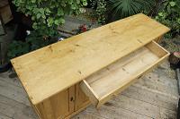 Big! Old 2M Antique Pine Dresser Base Sideboard / Cupboard / TV Stand - We Deliver! (8 of 13) Big! Old 2M Antique Pine Dresser Base Sideboard / Cupboard / TV Stand - We Deliver! (8 of 13)