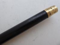 1927 Walking Stick Cane Hallmarked Solid Silver Pommel Ebony Wood Shaft Ben Cox (10 of 11) 1927 Walking Stick Cane Hallmarked Solid Silver Pommel Ebony Wood Shaft Ben Cox (10 of 11)