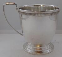 1934 Art Deco Hallmarked Solid Silver Christening Mug Tankard 109.4g (4 of 9) 1934 Art Deco Hallmarked Solid Silver Christening Mug Tankard 109.4g (4 of 9)