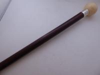 Edwardian Walking Stick Cane 1919 Silver Collar Malacca Shaft Brigg of London (4 of 11) Edwardian Walking Stick Cane 1919 Silver Collar Malacca Shaft Brigg of London (4 of 11)
